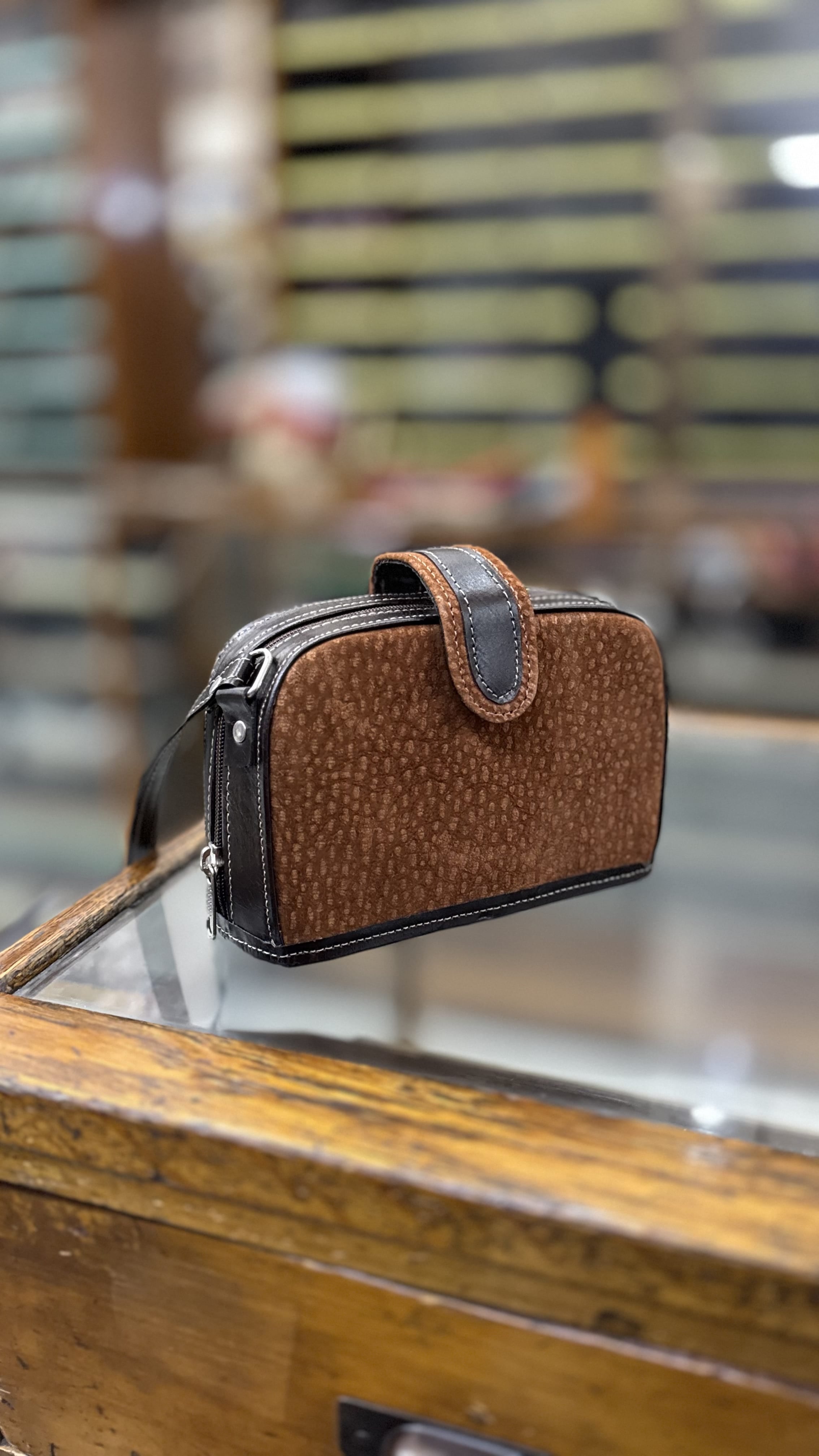 Cartera de cuero de Casa Carpincho